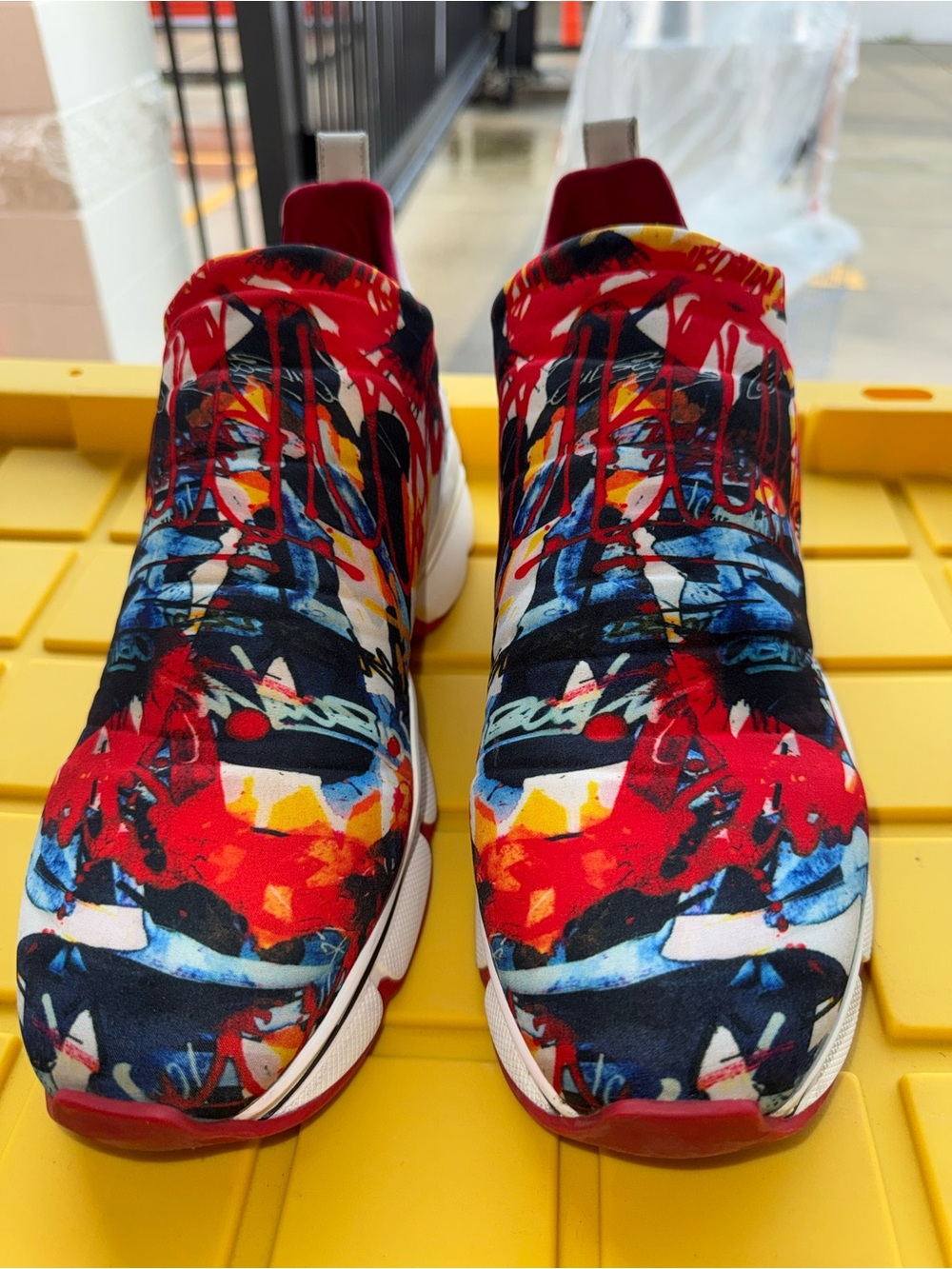 Authentic Christian Louboutin Space Run 30 Sneakers Shoes size 11 - Picture 11 of 17